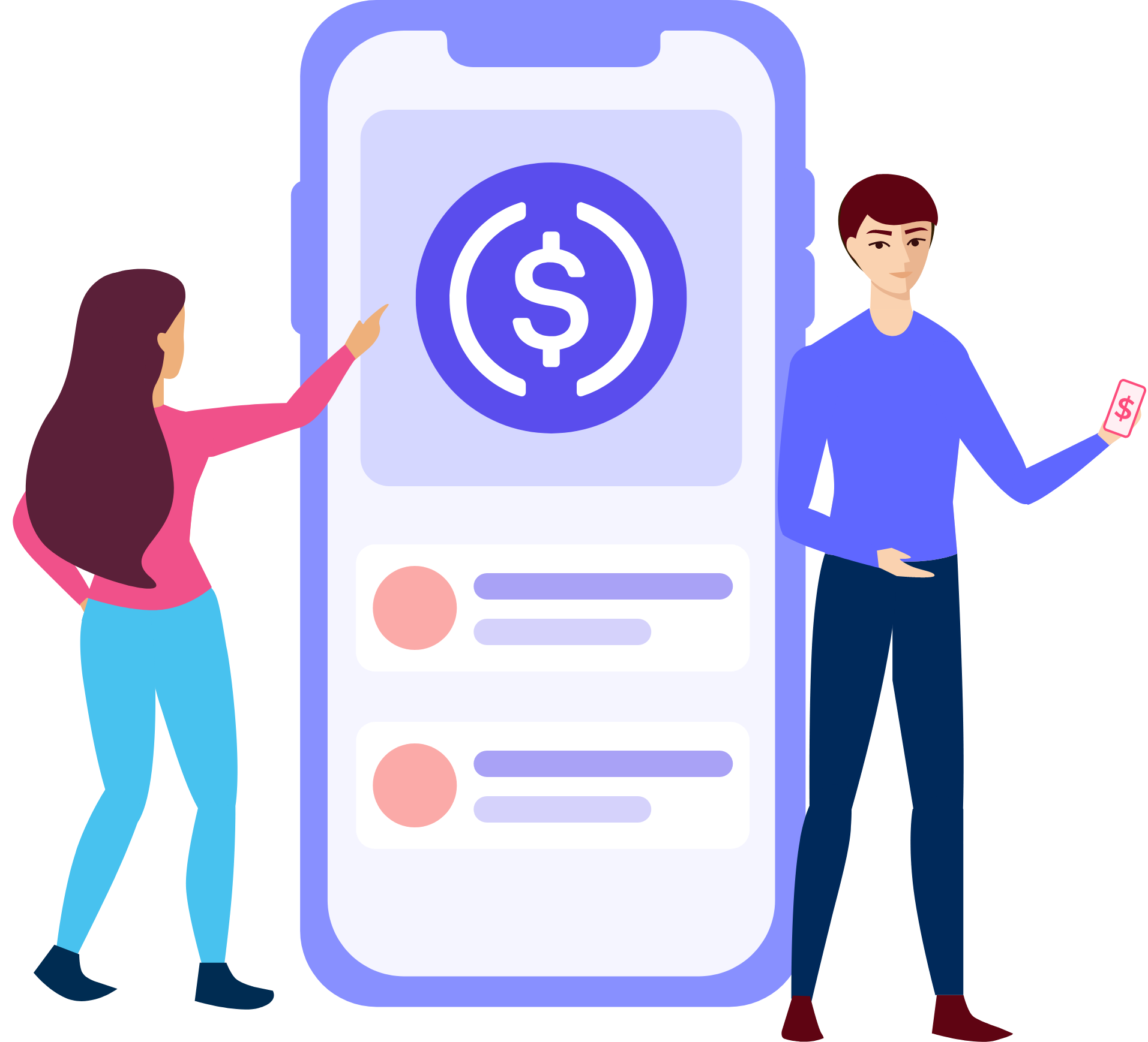 app payments illustrations